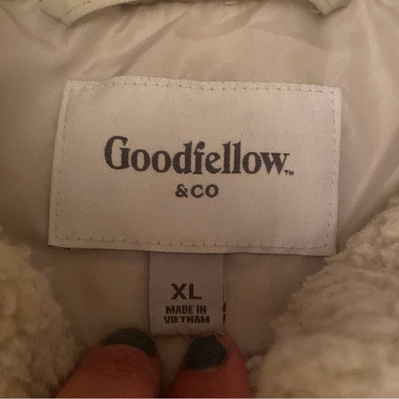 Tan, XL, Sherpa Shacket - Picture 3 of 3